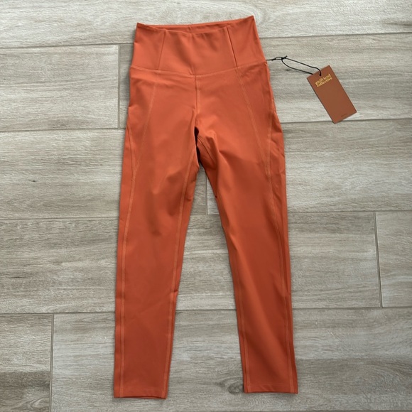 Girlfriend Collective Toasted Apricot Leggings - New - Picture 2 of 11